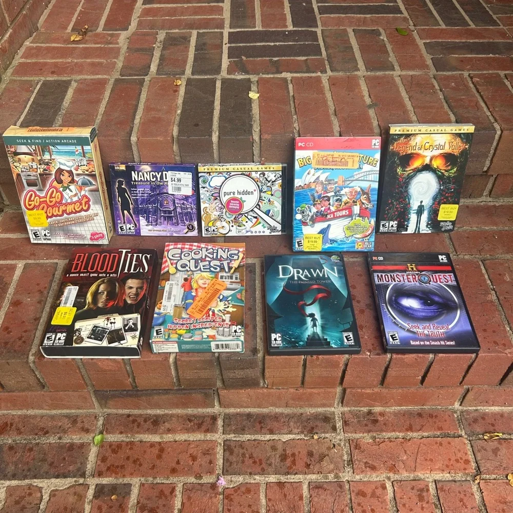 PC games set of 9 games